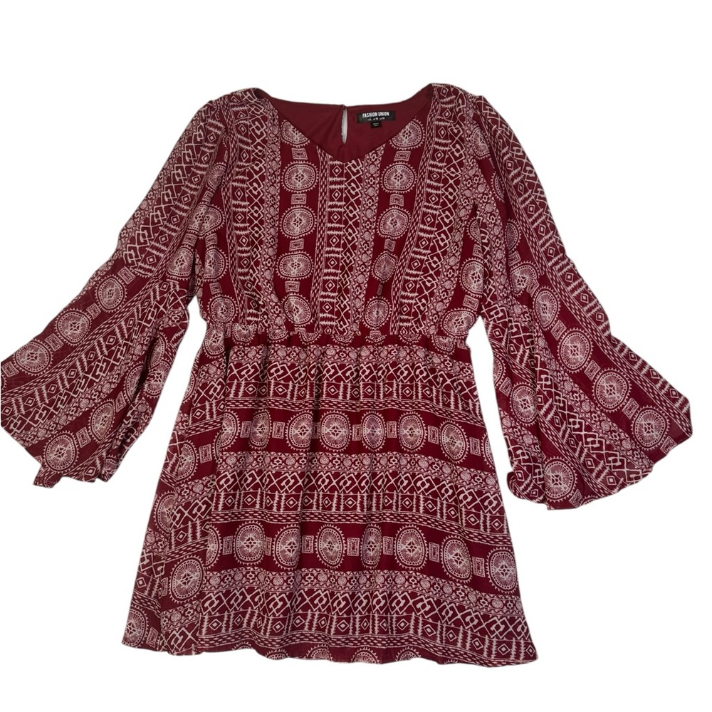 Fashion‎ Union Boho Peasant Dress - Size L (US 10)